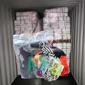 Reclaimed Industrial High Cotton Rags Cleaning Rags in 5kg 10Kg 20kg 25kg Sizes Knit Rag - Product Image 1