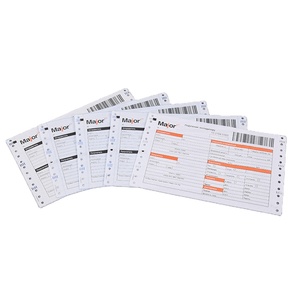 Jiuheng Professionnel de Haute Qualité Personnalisé Imprimé sans Carbone Papier <span class=keywords><strong>Colis</strong></span> Notes Facture de Voie Aérienne - Product Image 4
