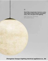 Lampe suspendue en forme de lune, lumière planétaire, boule moderne, salle à manger, chambre à coucher, lumière LED chaude, cour extérieure, allée, gazebo, acrylique PE 800x800