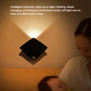 ไฟติดผนังแบบเซ็นเซอร์ 60 ลูเมน ชาร์จผ่าน USB พร้อมระบบตรวจจับความเคลื่อนไหว สำหรับใช้ภายในอาคาร - Product Image 4