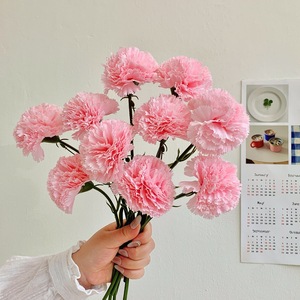 Bouquet de fleurs artificielles en soie Qingyu Chronicle, couleur rose champagne et blanc, pour la décoration de la maison, la Saint-Valentin - Product Image 4