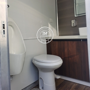 Salle de bain préfabriquée portable pour camping, WC extérieur avec douche - Product Image 3