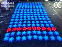 Mur d'escalade interactif avec prises d'escalade LED pour salle de jeux, aire de jeux intérieure, parc d'aventure et fêtes