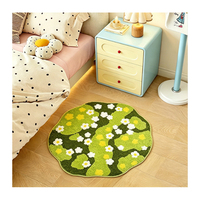 Bedroom Decoration High Pile Non-Slip Carpet Fluffy Soft Living Room Plush Rug
