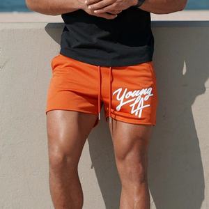 กางเกงขาสั้นผู้ชายสำหรับฤดูร้อน แห้งเร็ว ผ้าตาข่าย สไตล์ลำลอง สำหรับเล่นกีฬา วิ่ง ออกกำลังกาย บาสเก็ตบอล ฟิตเนส  พร้อมโลโก้สั่งทำ - Product Image 4