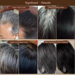 Tinta per Capelli Impermeabile 2-in-1 con Pettine, Copre le Radici e i Capelli Grigi Uniformemente, Senza <span class=keywords><strong>Ammoniaca</strong></span>, Portatile - Product Image 3