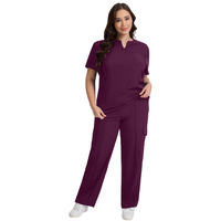 Pantalon droit léger à séchage rapide, style simple, grande taille pour femmes et hommes, uniformes médicaux pour médecins et infirmières.