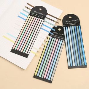 Multi-Color Transparent Waterproof Self-Adhesive Memo Pads for Office & Home Organization Must-Have School Supplies - Product Image 4