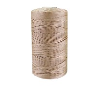 Vente en gros 100% fil polypropylène fil de nylon à trois brins crochet tressé combiné fil de laine de soie de glace coussin de siège de voiture chapeau teint