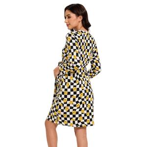 Robe de maternité en modal, robe de maternité post-partum en viscose de bambou à manches longues, robe d'accouchement pour l'hôpital, robes de maternité - Product Image 3