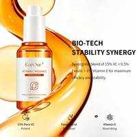 Sérum liquide pour le visage et le nez à 15% d'acide ascorbique, d'acide férulique et de vitamine E pour l'éclat de la peau, 30 ml, OEM