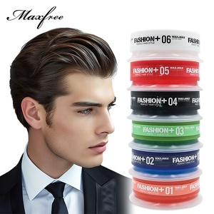 OEM ODM commercio all'ingrosso produttore di <span class=keywords><strong>cera</strong></span> per capelli senza fiocchi tenere ferma gli uomini Styling prodotti per capelli pomata <span class=keywords><strong>cera</strong></span> <span class=keywords><strong>facile</strong></span> da usare - Product Image 2