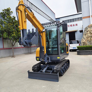 ELORRY EL28 2024 Mini-excavatrice sur chenilles 2.8T, petite pelle Caterpillar 0.05 m³ avec moteur et pompe à engrenages intégrés - Product Image 3