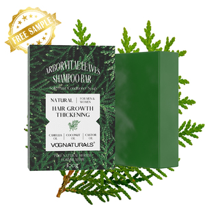 Champú Sólido Natural de Arborvitae de Marca Privada para el Crecimiento y Engrosamiento del Cabello para Hombres y Mujeres, Jabón para el Recrecimiento del Cabello - Product Image 1
