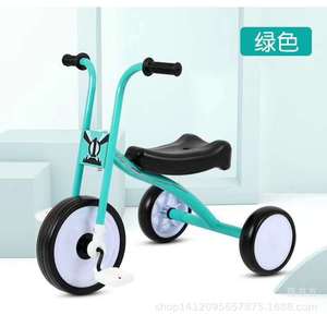 Childrens Tricycle Red Metal Foaming Wheels 2 To 4 Years Kids Ride On Toy - Product Image 3