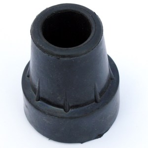 <b>Cane</b> Rubber Foot Cover 5Cm Black Anti Slip Protective Cap For Walking Stick - Product Image 1