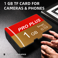 PRO PLUS Hochgeschwindigkeits 1 GB CLASS10 Plastik TF Speicherkarte (Schwarz/Blau) für Kameras, Mobiltelefone & DVR-Geräte