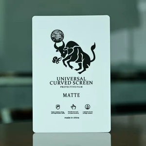 Protector de Pantalla Mate Ligero, Película de Corte Universal, Hidrogel HD Anti-luz Azul, Nano Cristal Transparente de 0.12mm - Product Image 2