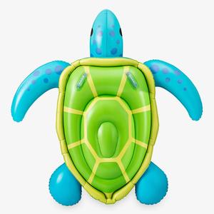 Flotador Inflable de Tortuga para Piscina, Juguete Gigante de Tortuga para Piscina con Asas para Niños, Balsa Flotante para Agua de Verano - Product Image 3