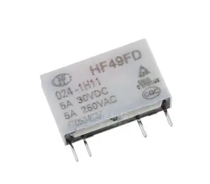 Rơle Nguồn Mini Relais Rơle Nguồn HONGFA Gốc Mới HF49FD-24V-1H11 5A 4PIN 250VAC