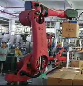 Robot industriel à six axes Boront 2550, avec une portée de 2550 mm et une charge utile de 50 kg, utilisé pour le stockage en empilage des postes de travail - Product Image 3