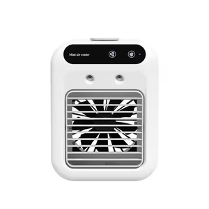 Mini Ventilador Eléctrico de Aire Acondicionado, USB, con Humidificación por Pulverización, Portátil, Inalámbrico, para Escritorio, Exteriores, Camping, Refrigeración - Product Image 2