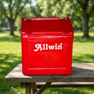 Glacière isotherme Allwin 20 litres, rouge, écologique, avec conservation de la fraîcheur - Product Image 4