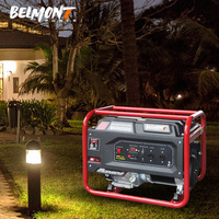 Générateur d'électricité portable à essence à cadre ouvert AVR 110V 220V 6KW 6.5KW 7KW 7.5KW 3000R/Min Démarrage manuel/électrique
