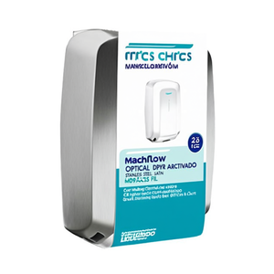 Asciugamani Elettrico Ottico Machflow in Acciaio Inox Satinato M09ACS FIL - Product Image 2