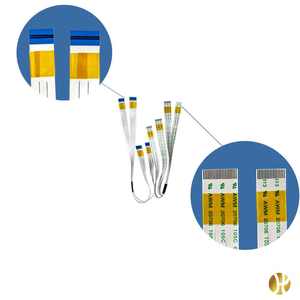 Maßgefertigtes 18PIN+22PIN Pitch FFC FPC Flaches Flexibles Flachbandkabel - Product Image 2