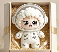 Peluche Astronaute Spatiale Douce Kawaii Personnalisée OEM Jouet en Peluche Décoration Maison pour Vente en Gros