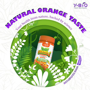 טבליות ויטמין C ללעיסה בטעם תפוז 500 מ\\\"ג, 120 יחידות, ויטמינים ומינרלים מורכבים, תמיכה חיסונית למבוגרים, תוסף נוגד חמצון - Product Image 2