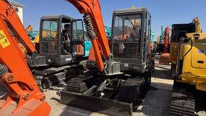 Miniexcavadora usada de buena calidad, excavadora de 6 toneladas con motor original, excavadora de segunda mano en stock - Product Image 2