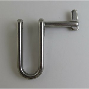 Grillete en Forma de D de Acero Inoxidable de 5 mm, 6 mm y 8 mm con Pasador Roscado, Herraje de Aparejo Marino - Product Image 3
