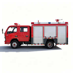 Camion de pompiers fiable de 5 tonnes avec réservoir d'eau, pompe et lance réglable pour la protection incendie des communautés urbaines - Product Image 1