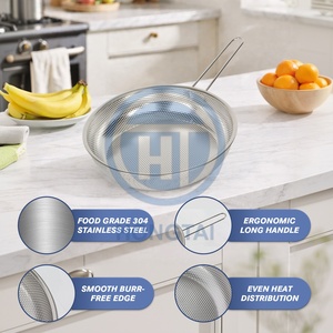 Piastra per Griglia Multifunzionale da Esterno: Griglia Forata in Acciaio Inox, Ideale per Cuocere Verdure e Frutti di Mare - Product Image 3