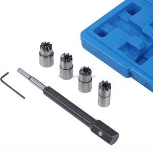 Juego de herramientas de reparación de inyector diésel, limpiador de cortador de asiento de inyector diésel, 5 uds., para <span class=keywords><strong>mercedes</strong></span>-benz PSA Renault Bosch - Product Image 3