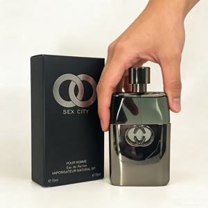 Parfum pour homme Black Love 75ml, vaporisateur, format voyage, parfum frais, épicé, boisé, longue tenue, parfum léger pour débutants - Product Image 6