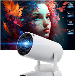 <span class=keywords><strong>Proiettore</strong></span> Portatile Intelligente HY300 Android 11 Mini <span class=keywords><strong>Proiettore</strong></span> LCD 120ANSI Design per Home Theater Esterno WiFi Proyector - Product Image 5
