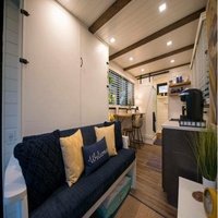 Cabine avec 1 chambre et résidence hôtelière avec 1 chambre