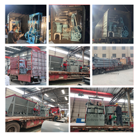 Machine de fabrication de charbon de bois en nid d'abeille à faible coût usine de fabrication de déchets agricoles