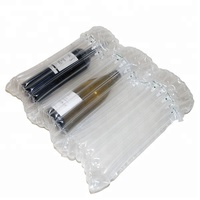 Emballage de colonne d'air gonflable protecteur pour bouteille de vin, coussin amortissant à l'intérieur de la boîte