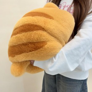 ตุ๊กตาแมว Hug Plan Bread น่ารัก ใช้เป็นหมอนหนุนนอนได้ เหมาะสำหรับเด็กทุกเพศทุกวัย  ตุ๊กตาการ์ตูน บรรจุใยฝ้าย PP สำหรับเด็กอายุ 0-24 เดือน - Product Image 2
