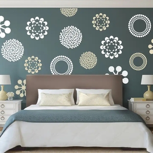 Adesivo Murale in PVC Impermeabile <span class=keywords><strong>per</strong></span> Decorazione Domestica, Ideale <span class=keywords><strong>per</strong></span> Camere <span class=keywords><strong>da</strong></span> <span class=keywords><strong>Letto</strong></span> dei Bambini - Product Image 1