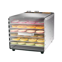 Hot-Verkoop Fabriek Directe Elektrische Fruitdroger 110V/220V Voedsel Dehydratator Machine Fruit Droogmachine/Uitdroging Machine