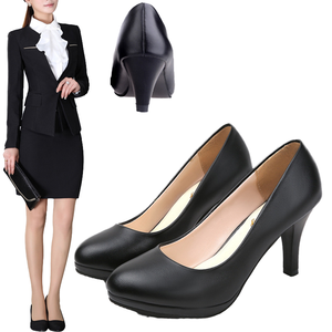Bestseller <span class=keywords><strong>donna</strong></span> di alta qualità stile alla moda nero formale signora tacco alto tacco alto elegante da <span class=keywords><strong>donna</strong></span> - Product Image 2