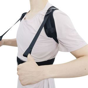 Corrector de Cifosis, Cinturón Reductor de Cintura para Hombres, Mujeres, Niños y Estudiantes, Soporte para <span class=keywords><strong>Escoliosis</strong></span>, Cinturón de Corrección de Espalda Deportivo Duradero, Negro - Product Image 3