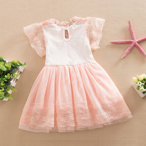 ชุดเดรสลูกไม้ลายฤดูร้อนสุดหรูสำหรับเด็ก - Product Image 2