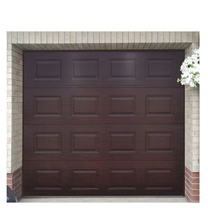Portes <span class=keywords><strong>de</strong></span> <span class=keywords><strong>garage</strong></span> personnalisées bon marché en aluminium anodisé noir <span class=keywords><strong>de</strong></span> style sectionnel - Product Image 5
