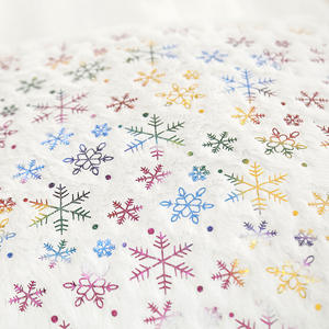 Funda de almohada navideña moderna con diseño de copo de nieve, funda de cojín cuadrada extraíble para decoración del hogar, sofá y dormitorio - Product Image 5